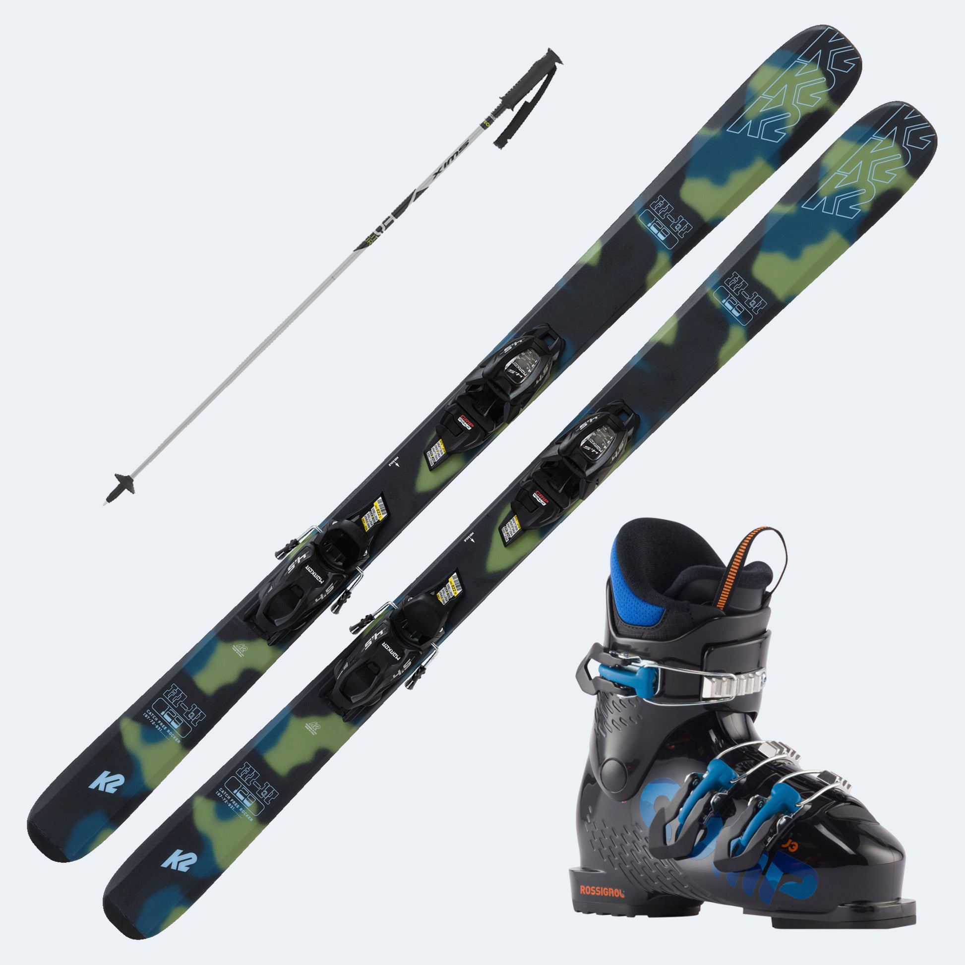 2026 K2 Hi-Fi Junior Skis with  Comp J Boots and Poles