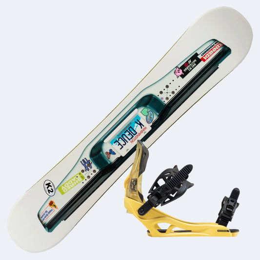 2026 K2 Medium Snowboard with Rossignol Battle Bindings
