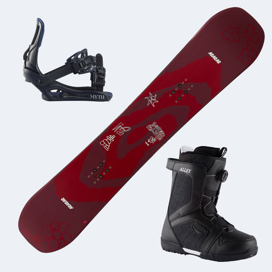 2026 K2 Metropolitan Women's Snowboard with Rossignol Alley Boa H4 Boots and Poles