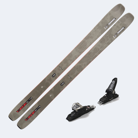 2026 K2 Mindbender 108TI Demo Skis W/ Griffon 13 Demo Bindings