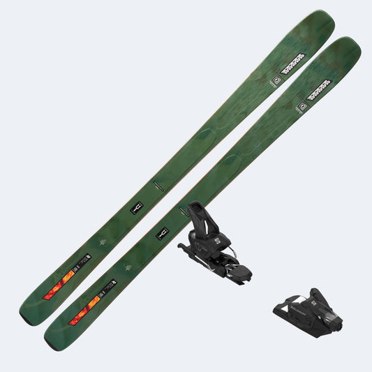2026 K2 Mindbender 89TI Women's Skis with Salomon Strive 12 Bindings