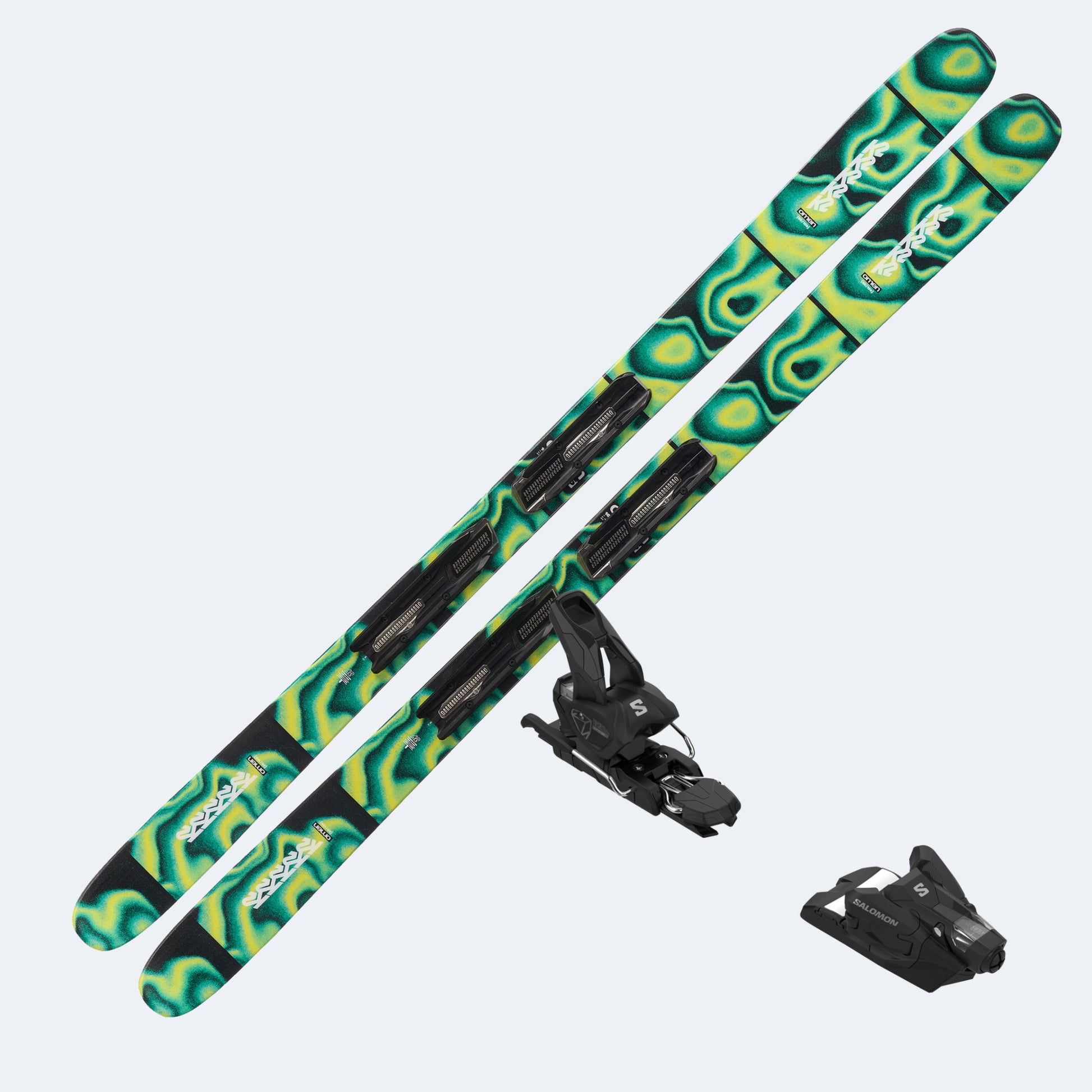 2026 K2 Omen 85 Skis with Salomon Strive 12 Bindings