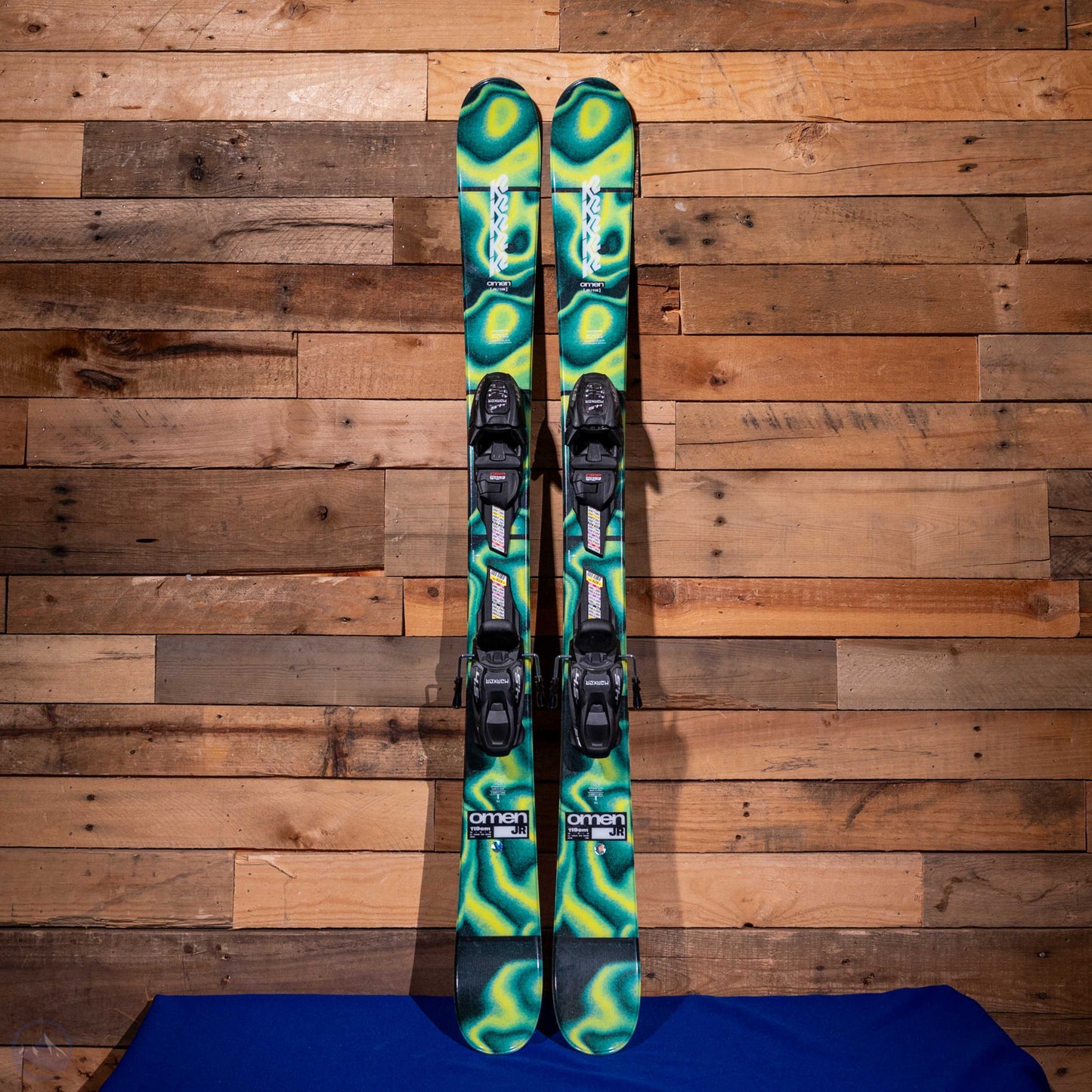 2027 K2 Omen Jr Junior Skis with  SpeedMachine J Boots and Poles