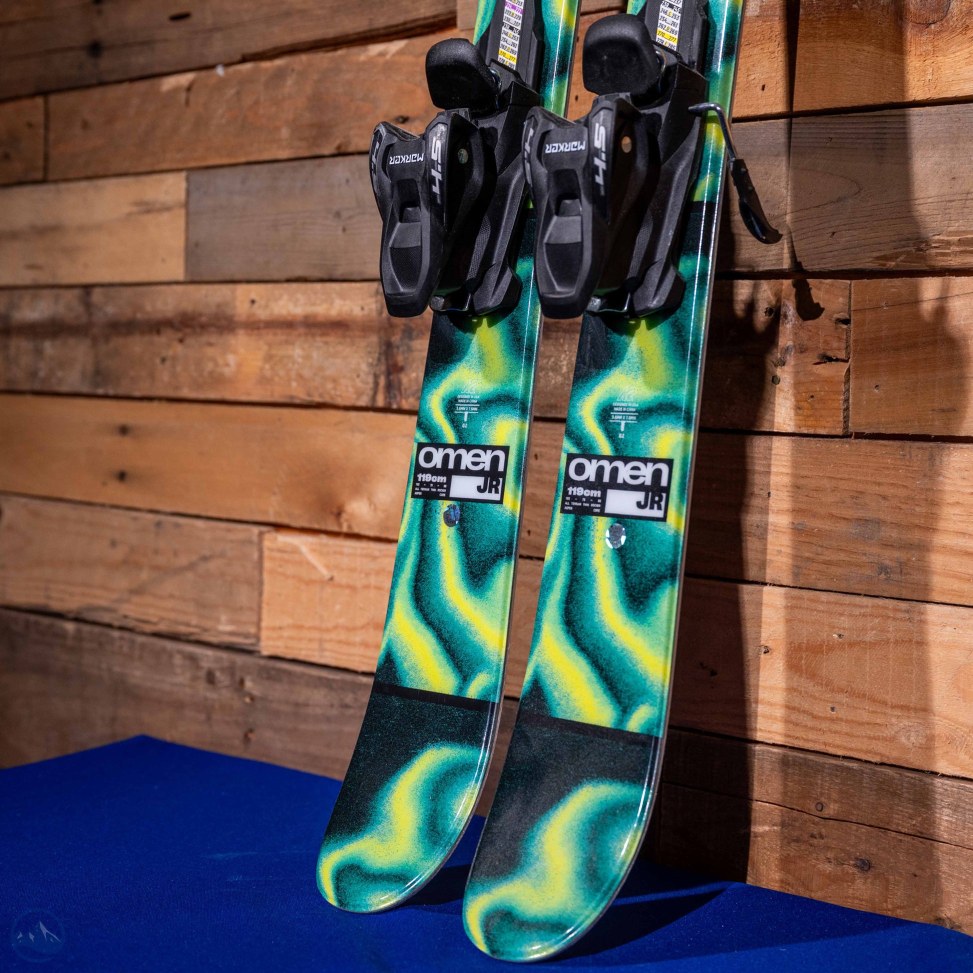 2027 K2 Omen Jr Junior Skis with  SpeedMachine J Boots and Poles