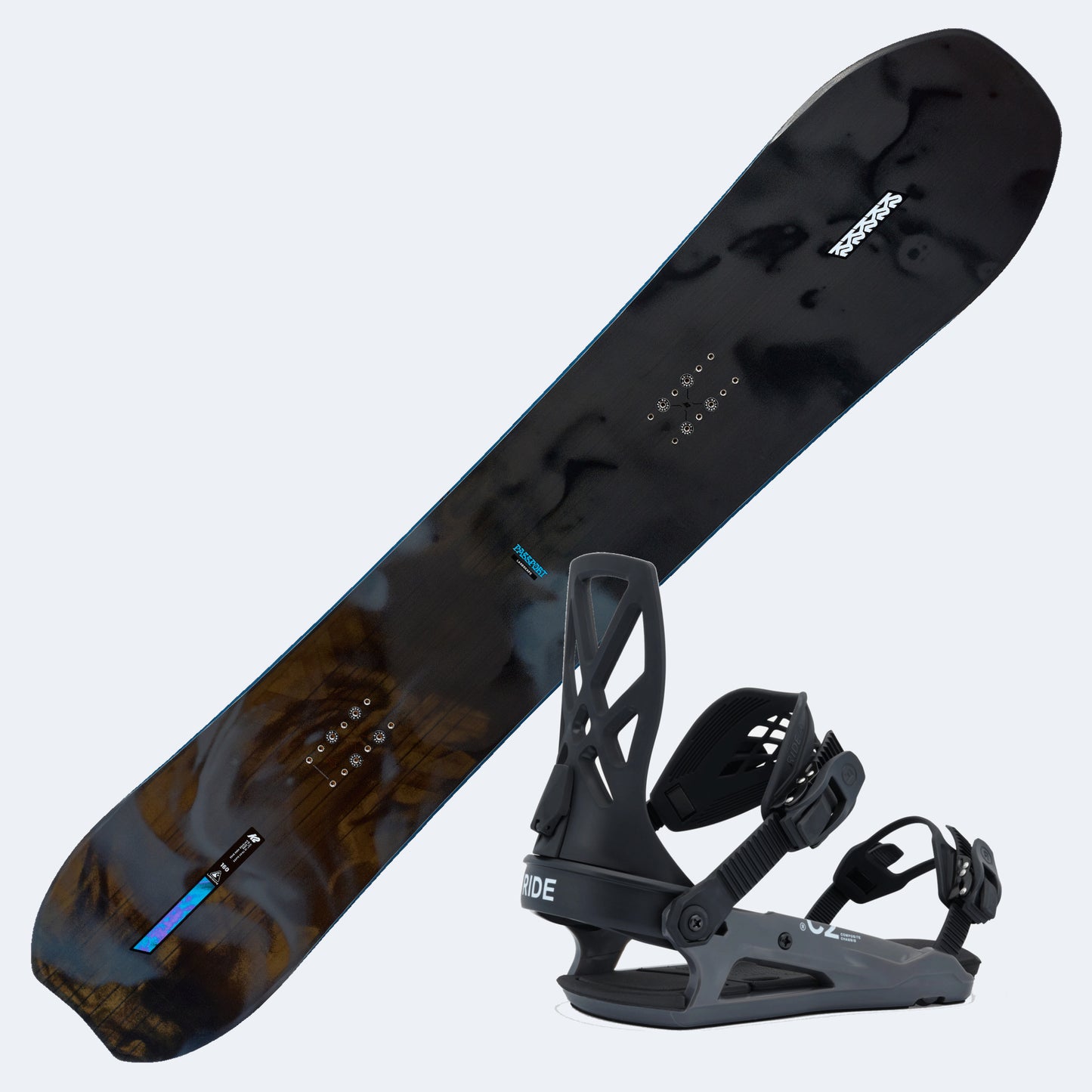 2026 K2 Passport Snowboard with Ride C-2 Bindings
