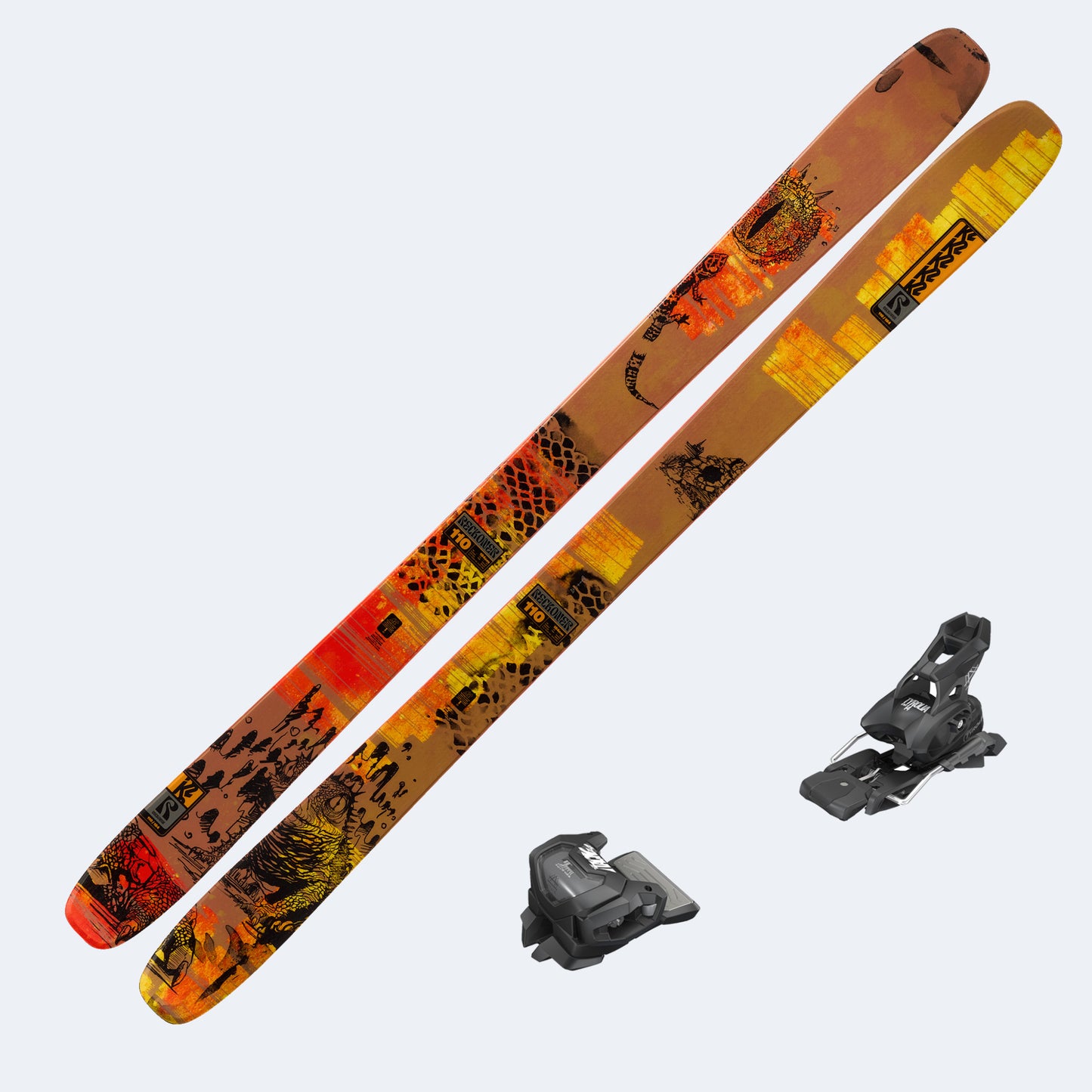 2026 K2 Reckoner 110 Skis with Tyrolia Attack 14 GW Bindings