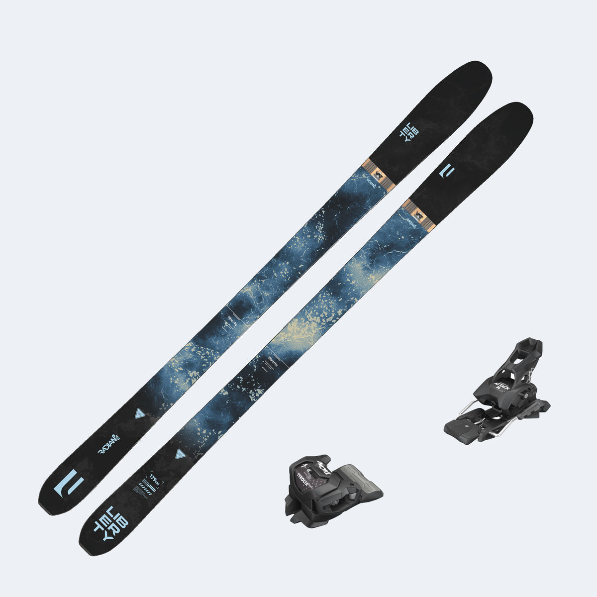 2026 Liberty Radian 100 Skis with Tyrolia Attack 14 GW Bindings