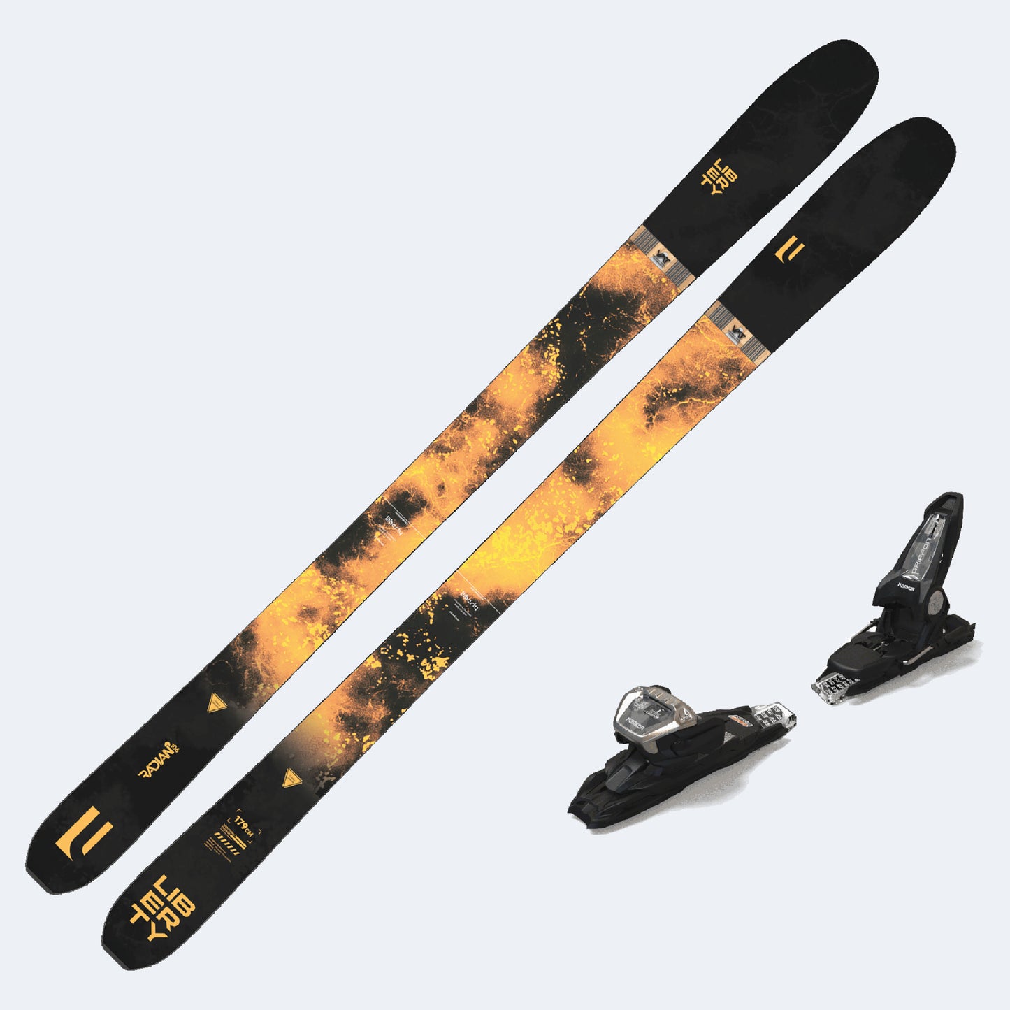 2026 Liberty Radian 106 Demo Skis W/ Marker Griffon 13 Demo Bindings