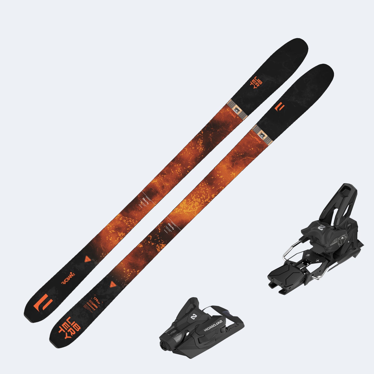 2026 Liberty Radian 92 Skis with Salomon Strive 14 GW Bindings