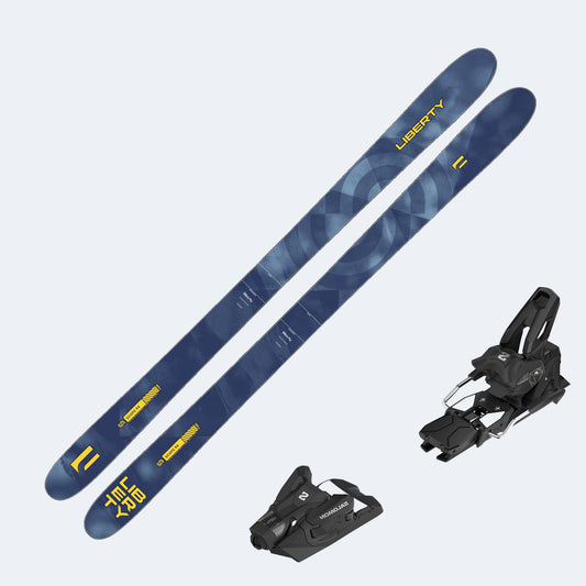 2026 Liberty Scope 94 Skis with Salomon Strive 14 GW Bindings
