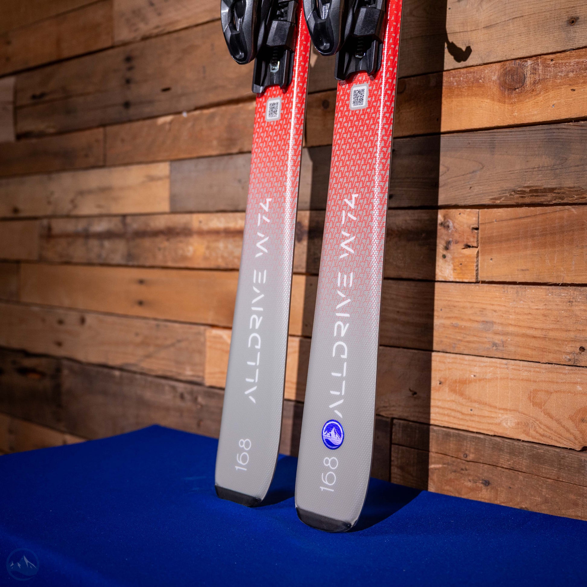 2026 Nordica Alldrive 74 Skis with Rossignol Evo 70 HV+ Boots and Poles
