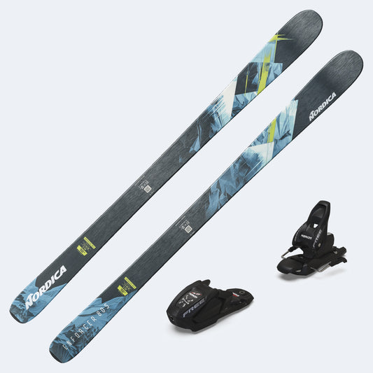 2026 Nordica Enforcer 80 S Junior Skis with Marker Free 7 GW Bindings