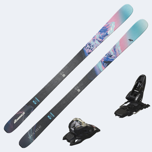 2026 Nordica Santa Ana 82 Women's Skis with Marker Squire 11 Bindings