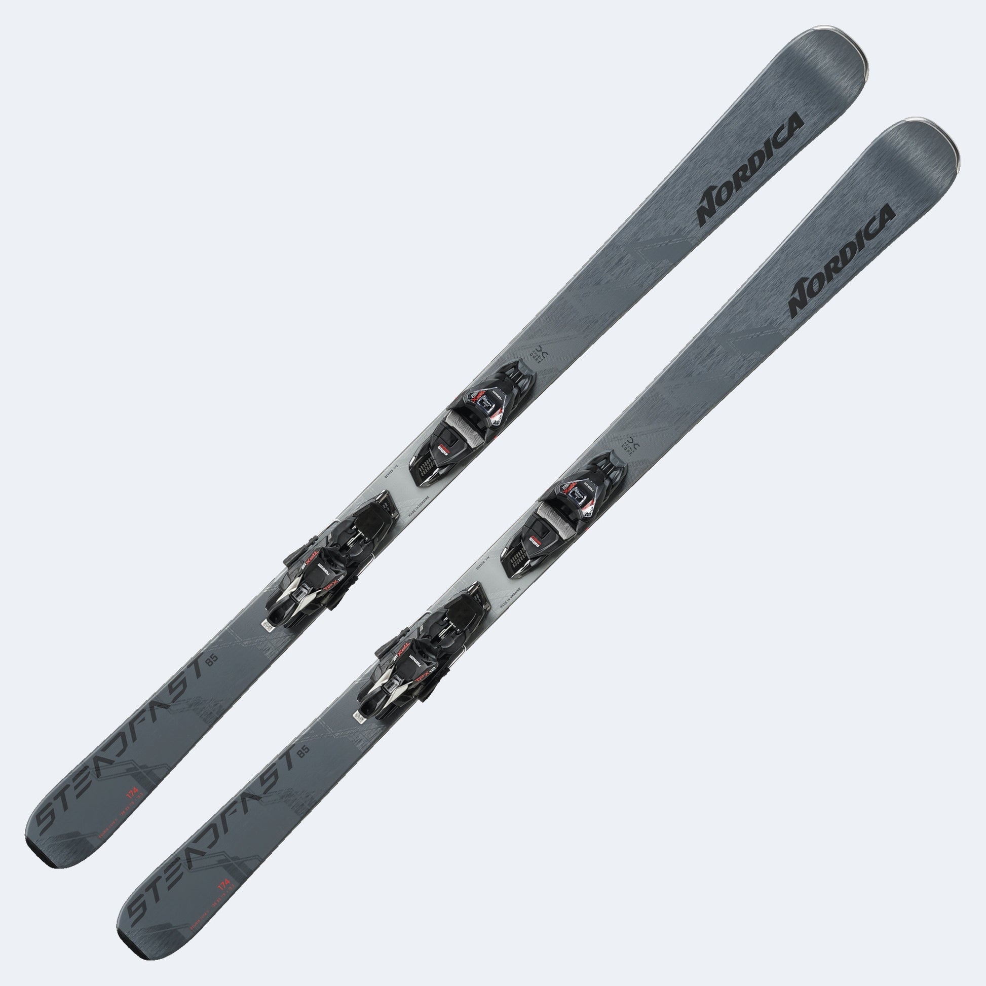 2026 Nordica Steadfast 85 DC Demo Skis W/ TPX 12 FDT Demo Bindings
