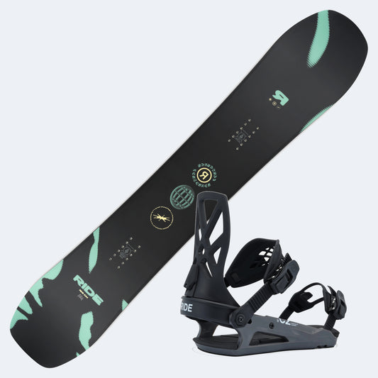 2026 Ride Berzerker Snowboard with Ride C-2 Bindings
