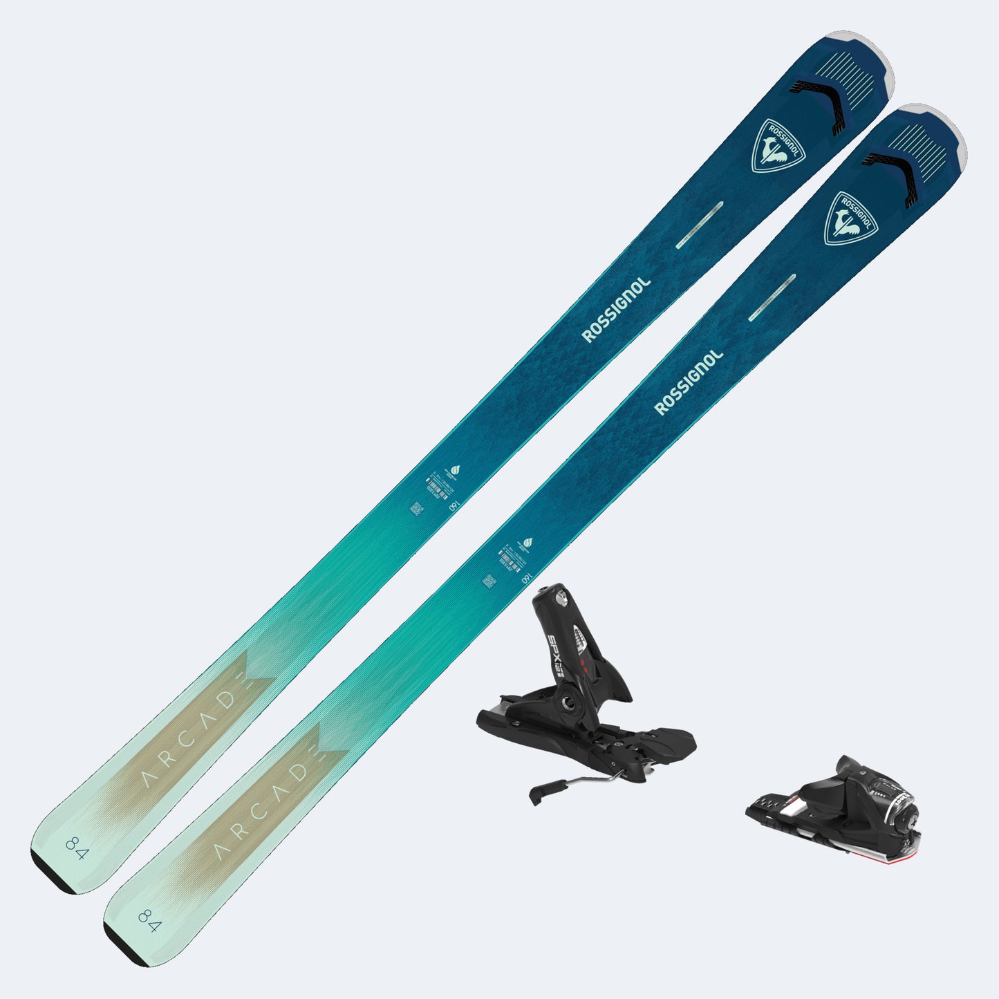 2026 Rossignol Arcade 84 Open Women's Demo Skis W/ SPX 12 Metricx Demo Bindings