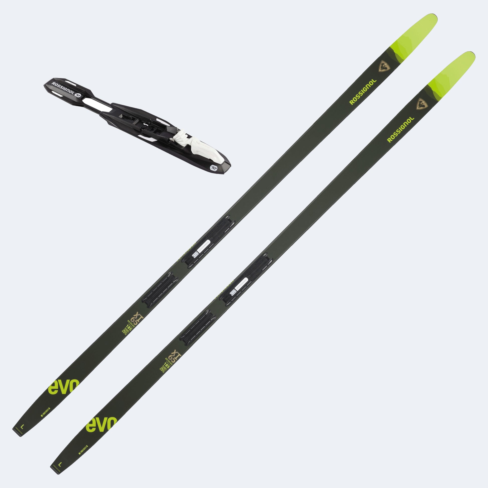 2026 Rossignol Evo XT 65 Skis w/ Control Step-In Bindings