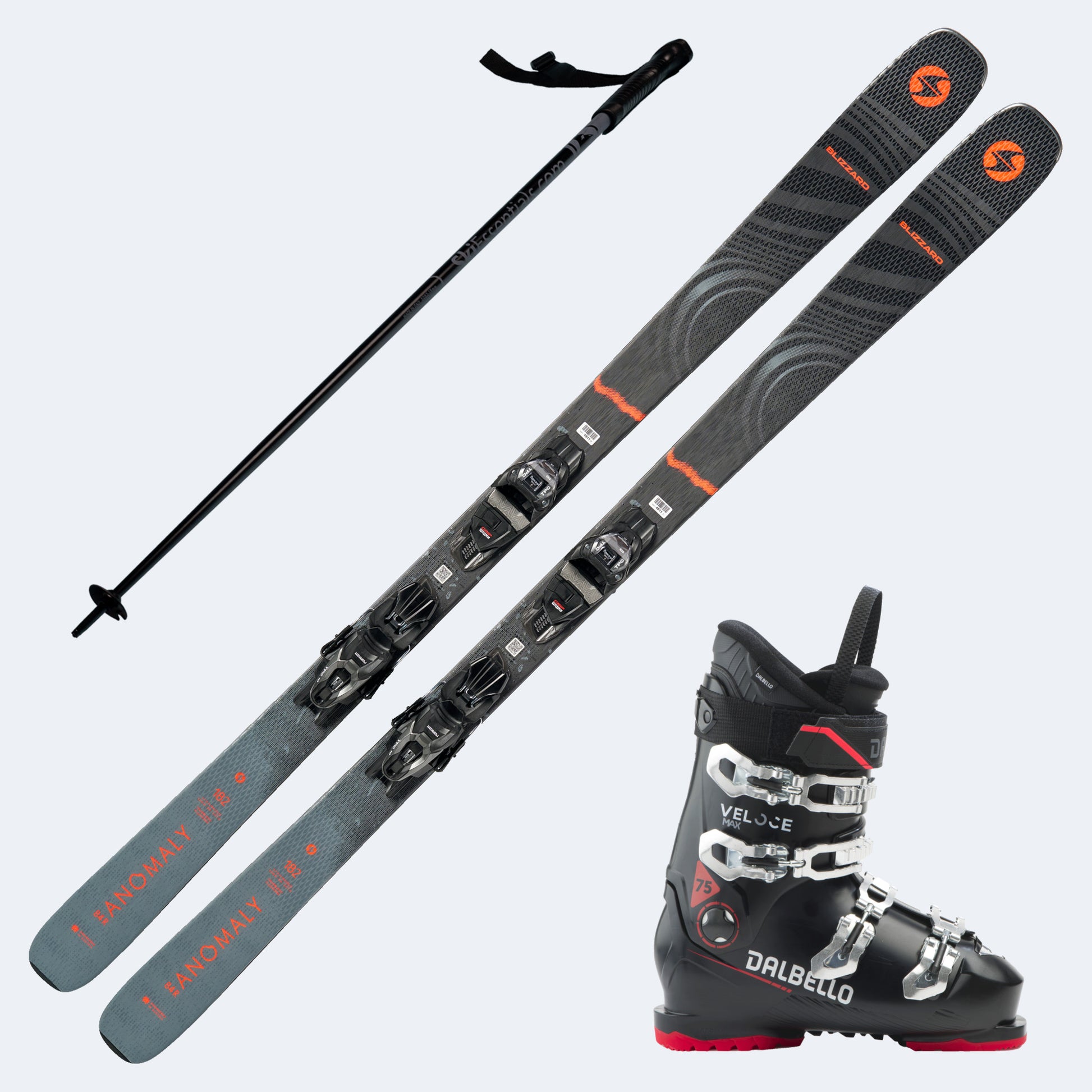 2026 Blizzard Anomaly 84 Skis with Dalbello Veloce Max 75 Boots and Poles