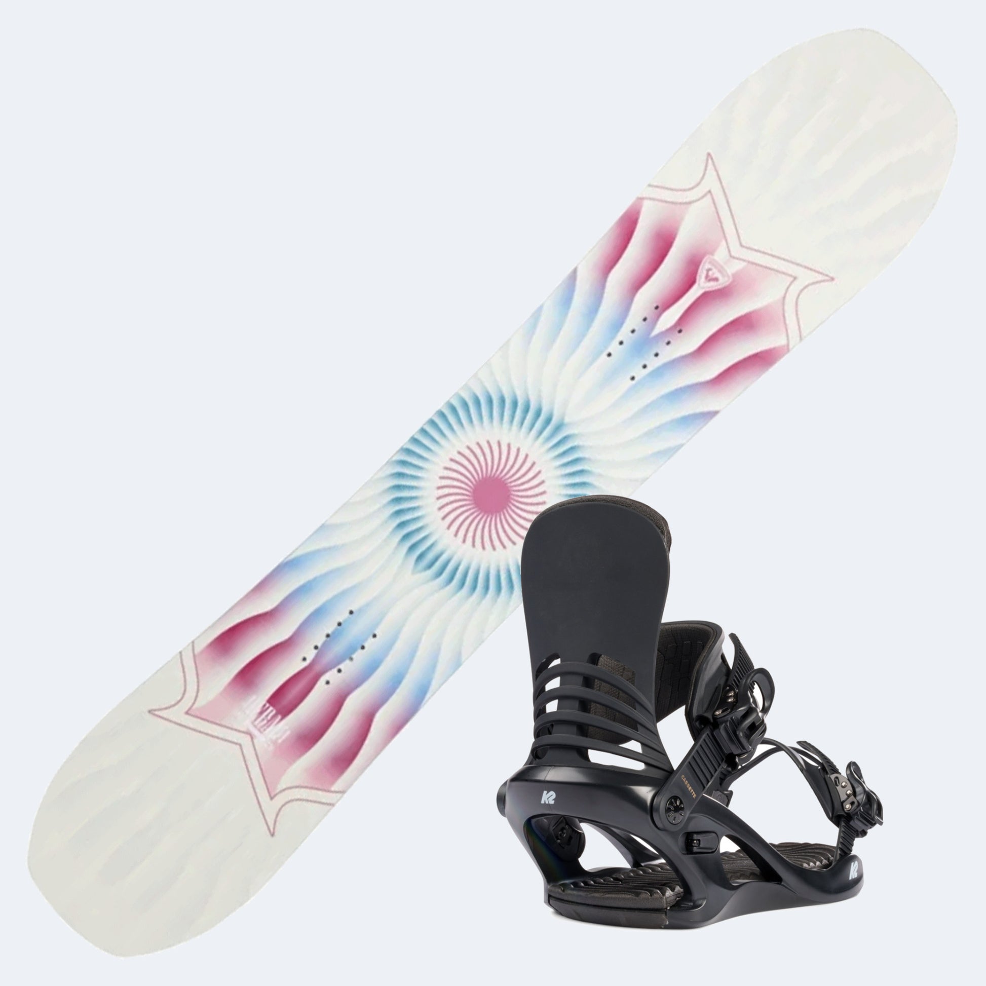 2026 Rossignol Meraki Women's Snowboard with K2 Cassette Bindings