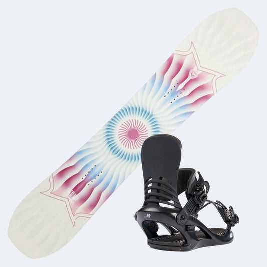 2026 Rossignol Meraki Women's Snowboard with K2 Cassette Bindings
