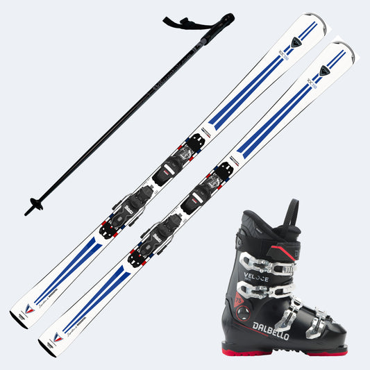 2026 Rossignol Signature Roc 550 Skis with Dalbello Veloce Max 75 Boots and Poles