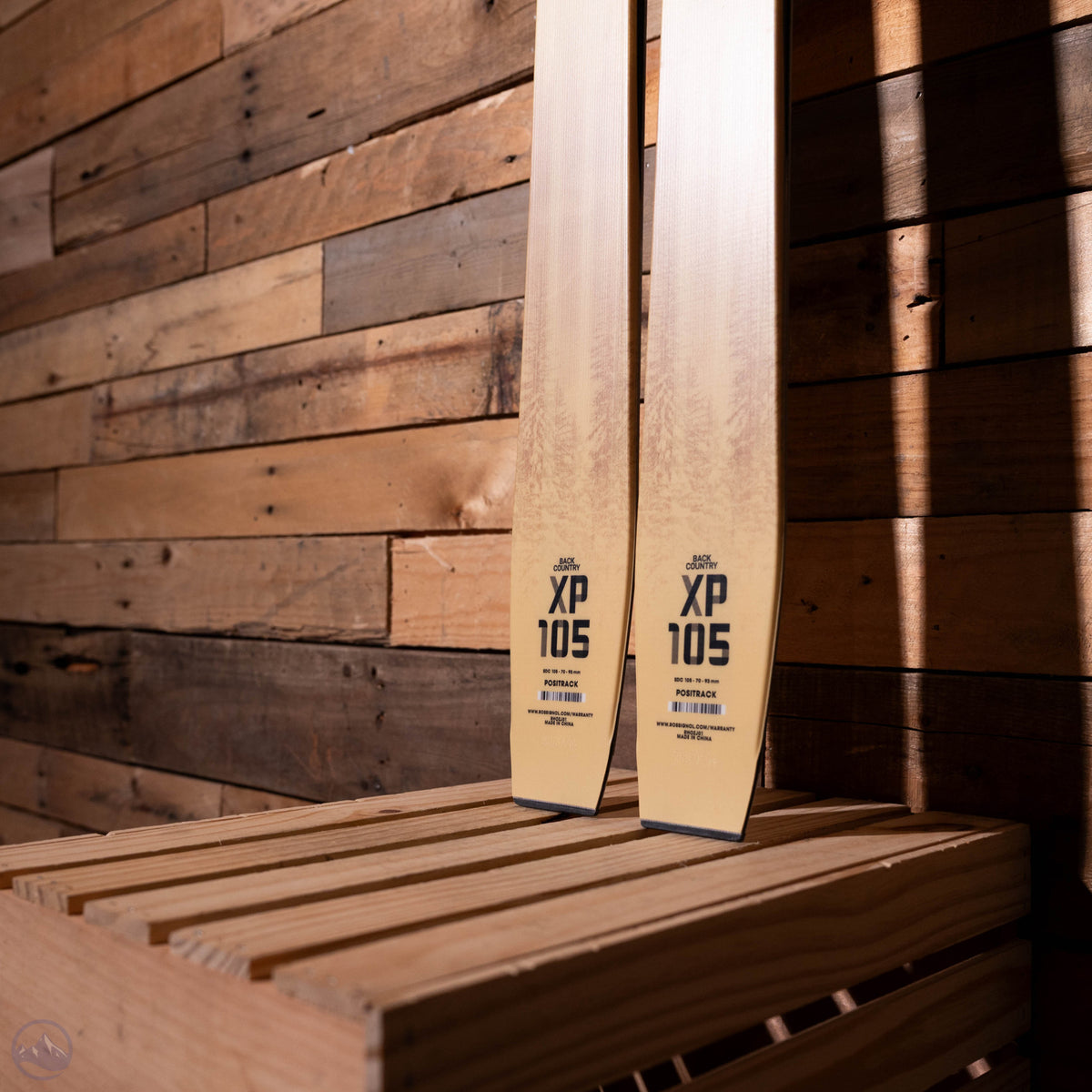 2027 Rossignol XP 105 Positrack Cross Country Skis with Rossignol undefined Bindings