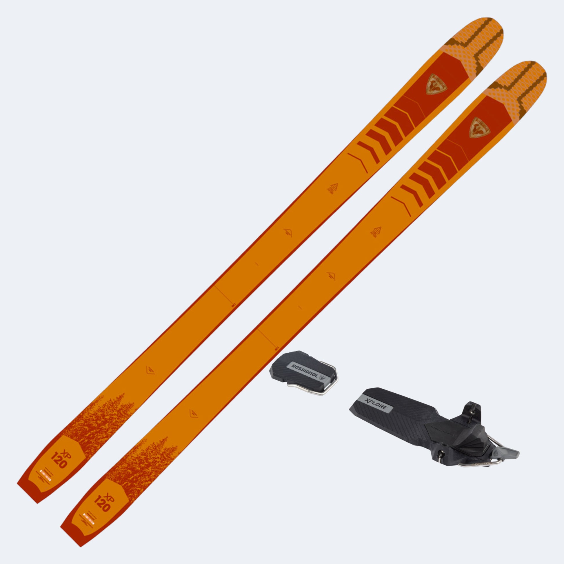 2026 Rossignol XP 120 Positrack XC Skis with Rossignol undefined Bindings