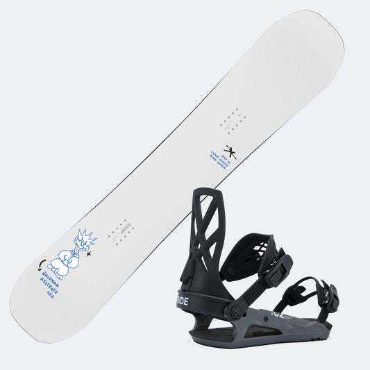 2026 Salomon Abstract Snowboard with Ride C-2 Bindings