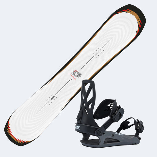 2026 Salomon Assassin Snowboard with Ride C-2 Bindings
