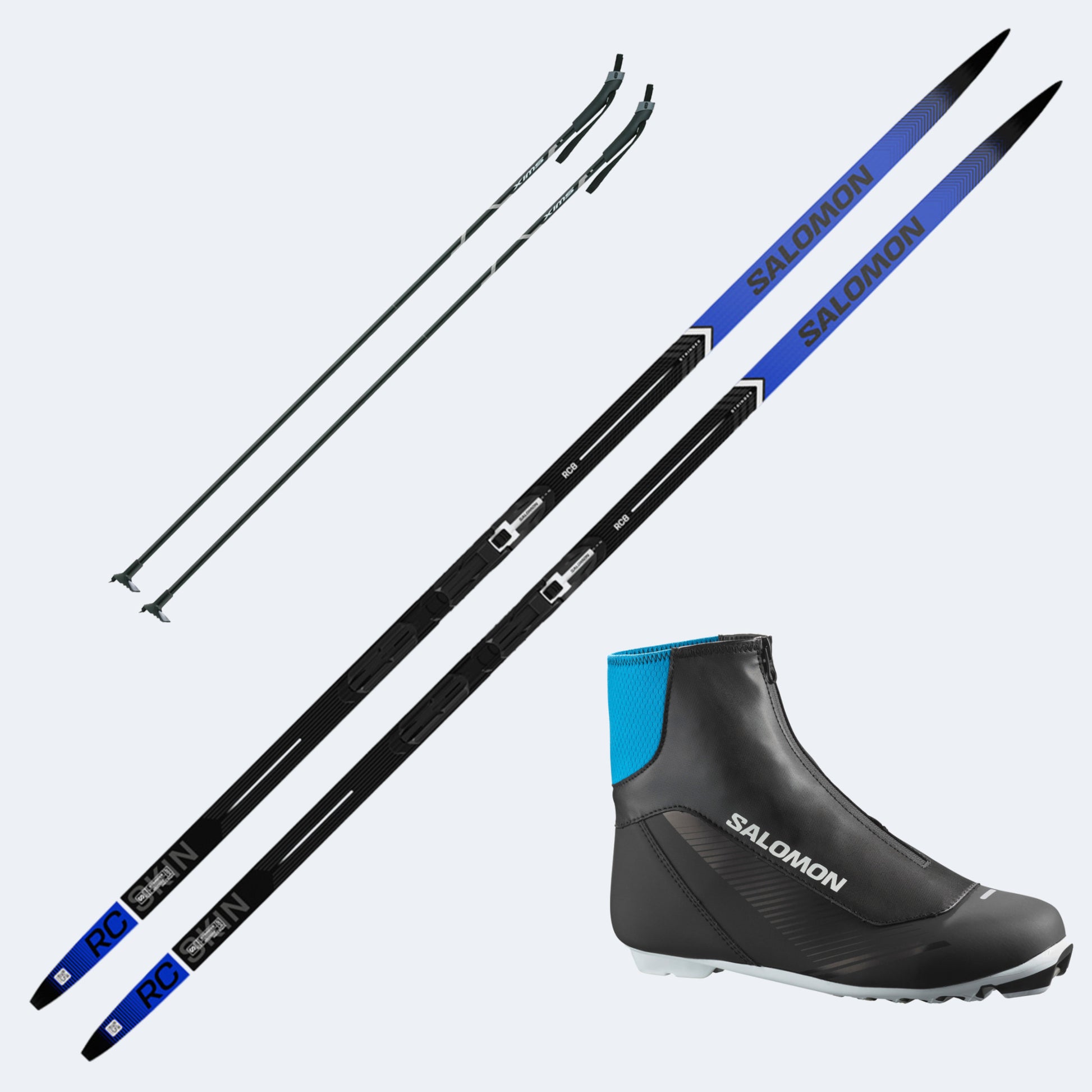 2026 Salomon Skis with Salomon RC7 Prolink Boots and Poles