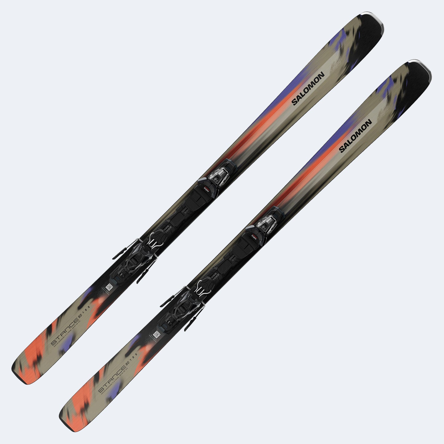 2026 Salomon Stance 80 Skis W/ M11 GW Bindings