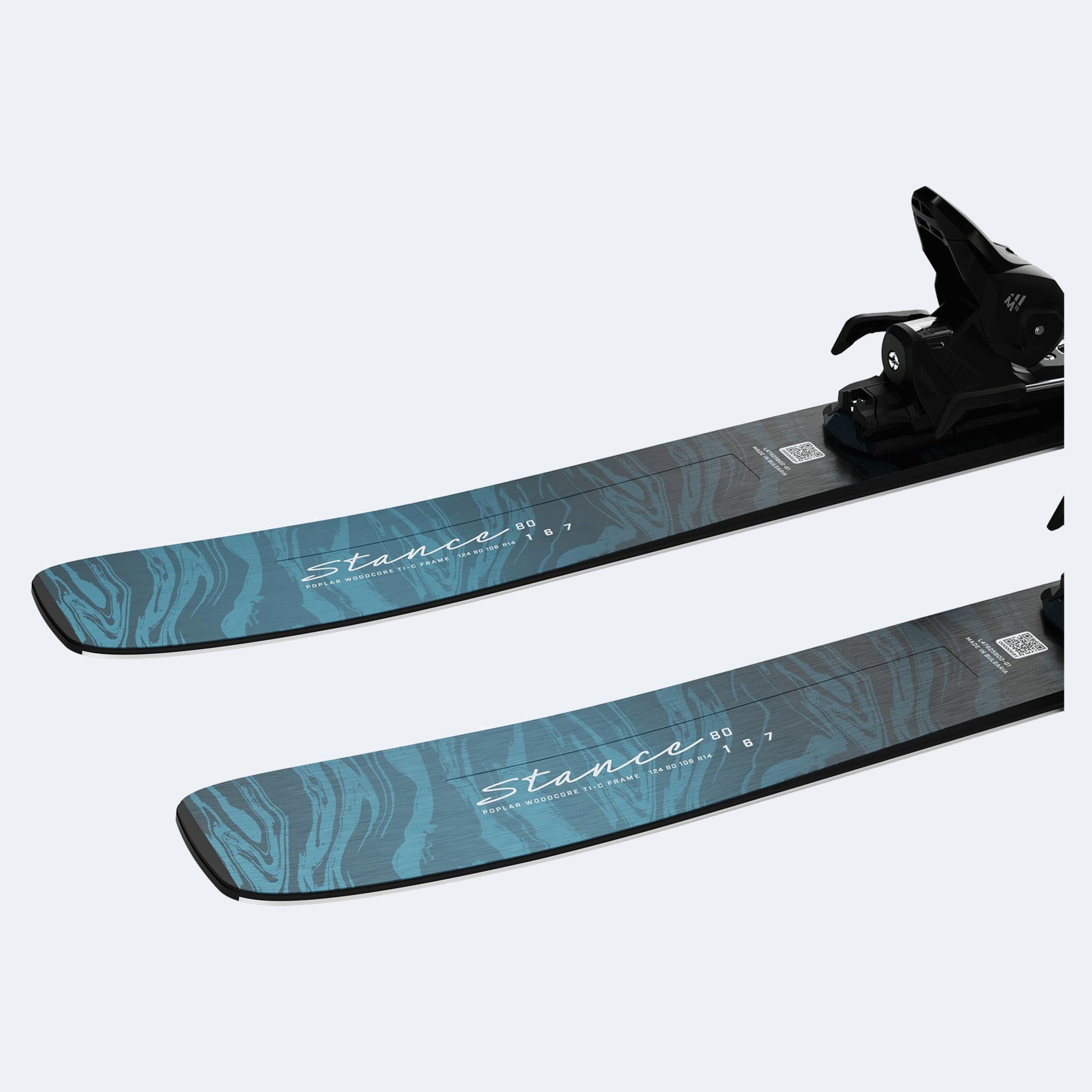 2026 Salomon Stance 80 Women's Skis W/ M10 GW Bindings