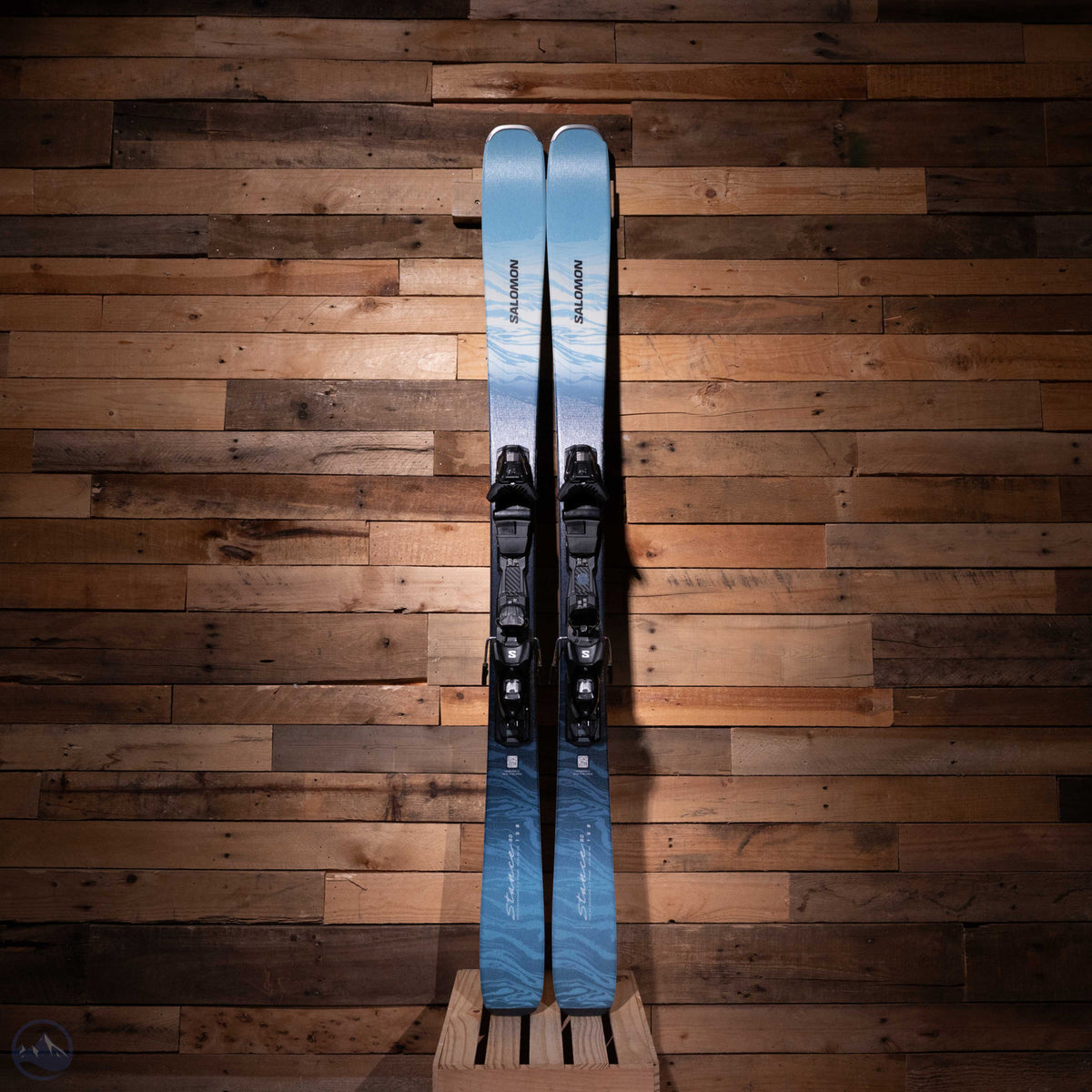 2027 Salomon Stance W 80 Women's Skis with Atomic Hawx Magna 85 W Boots and Poles