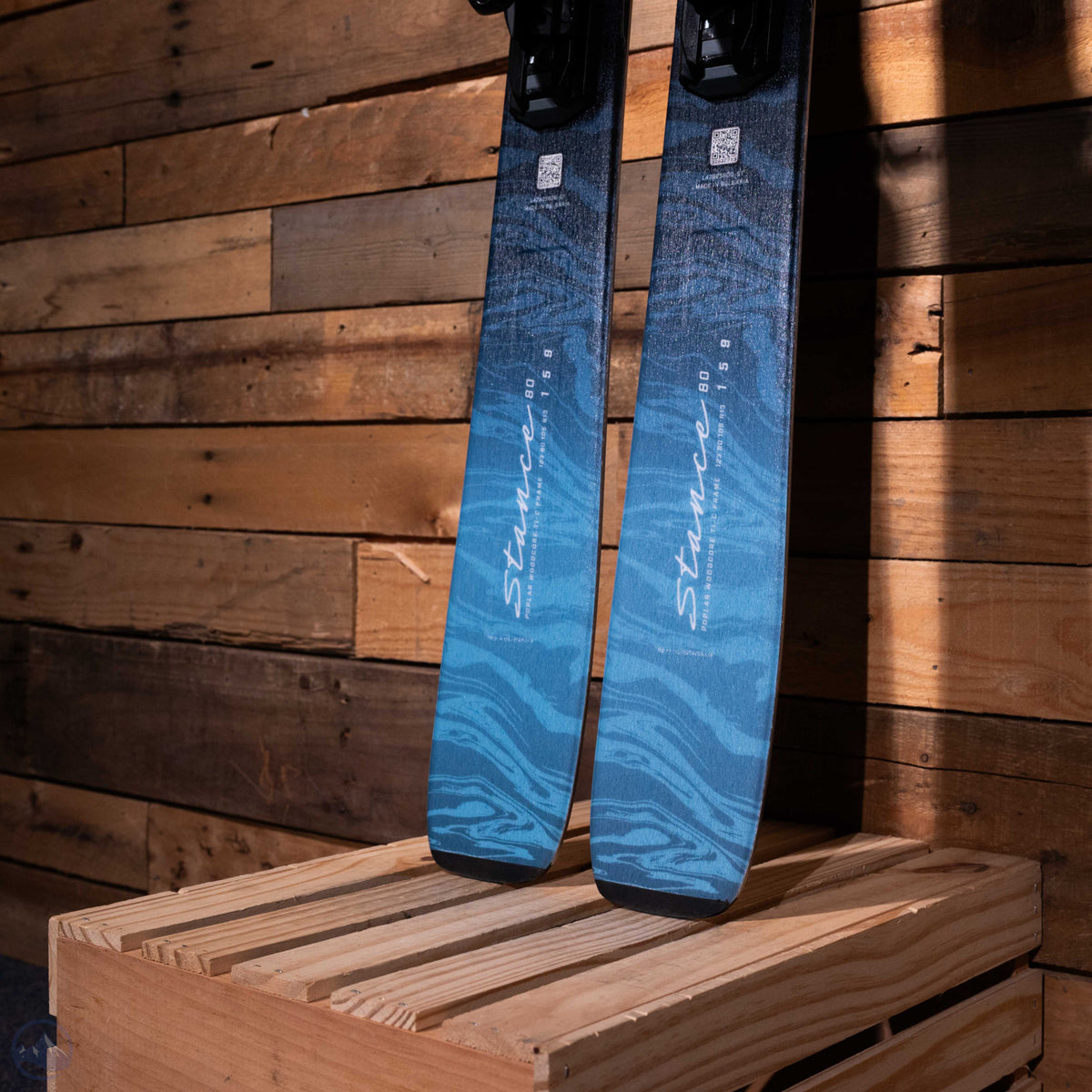 2027 Salomon Stance W 80 Women's Skis with Atomic Hawx Magna 85 W Boots and Poles