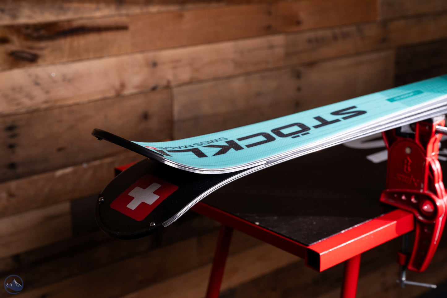 2027 Stockli Laser MP Skis W/ SRT 12 Bindings