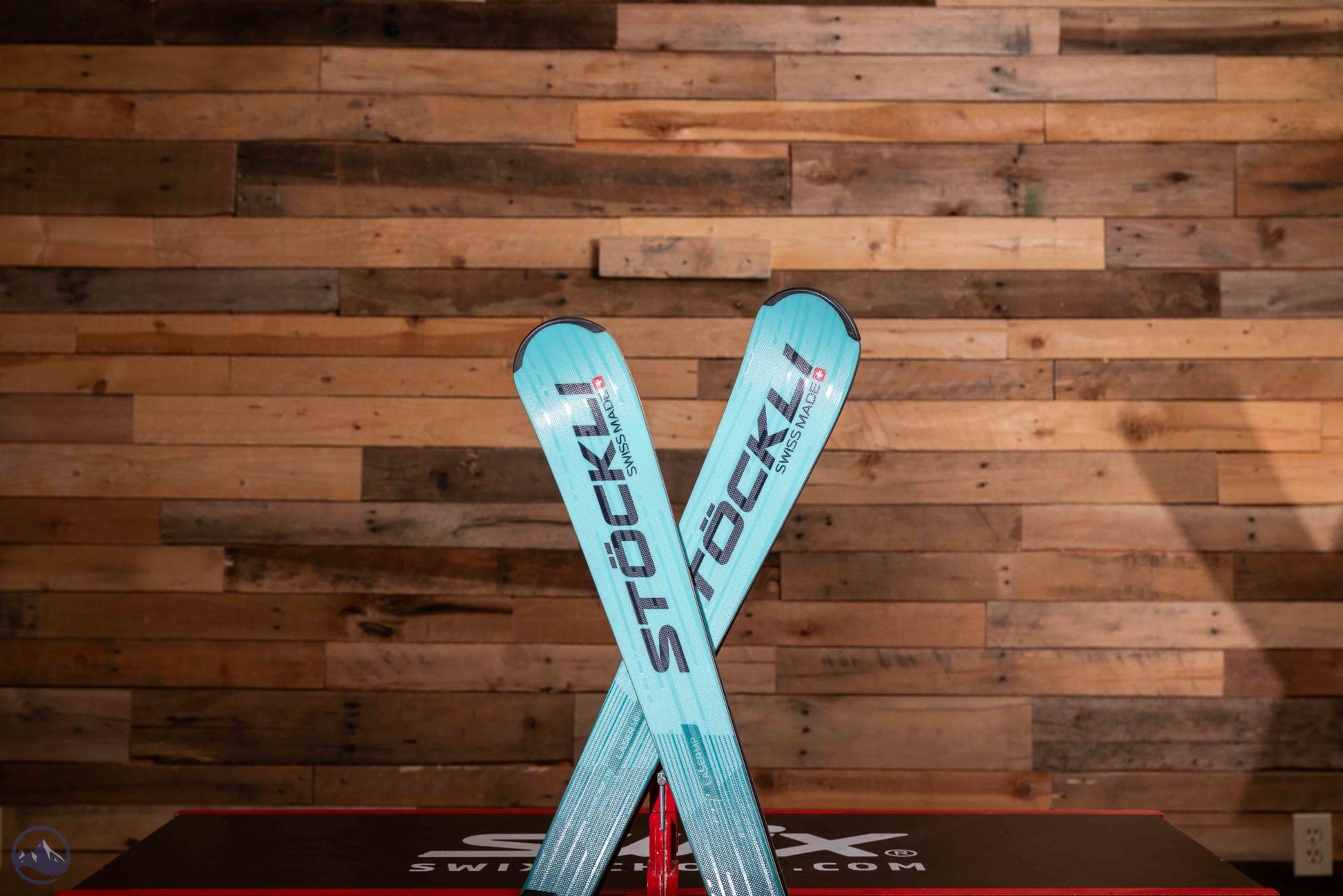 2027 Stockli Laser MP Skis W/ SRT 12 Bindings