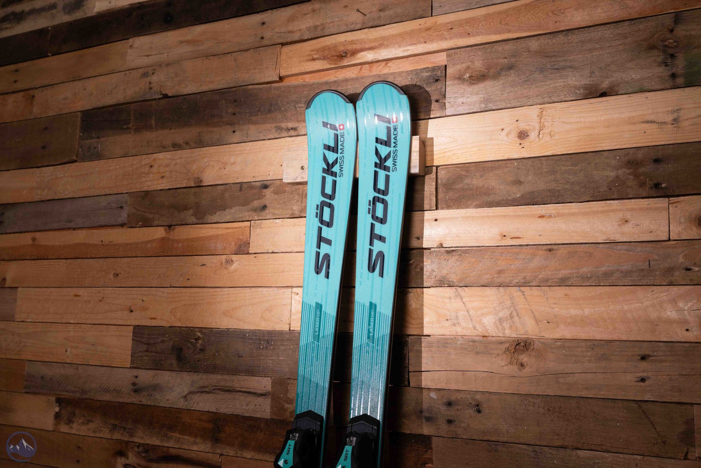 2027 Stockli Laser MP Skis W/ SRT 12 Bindings
