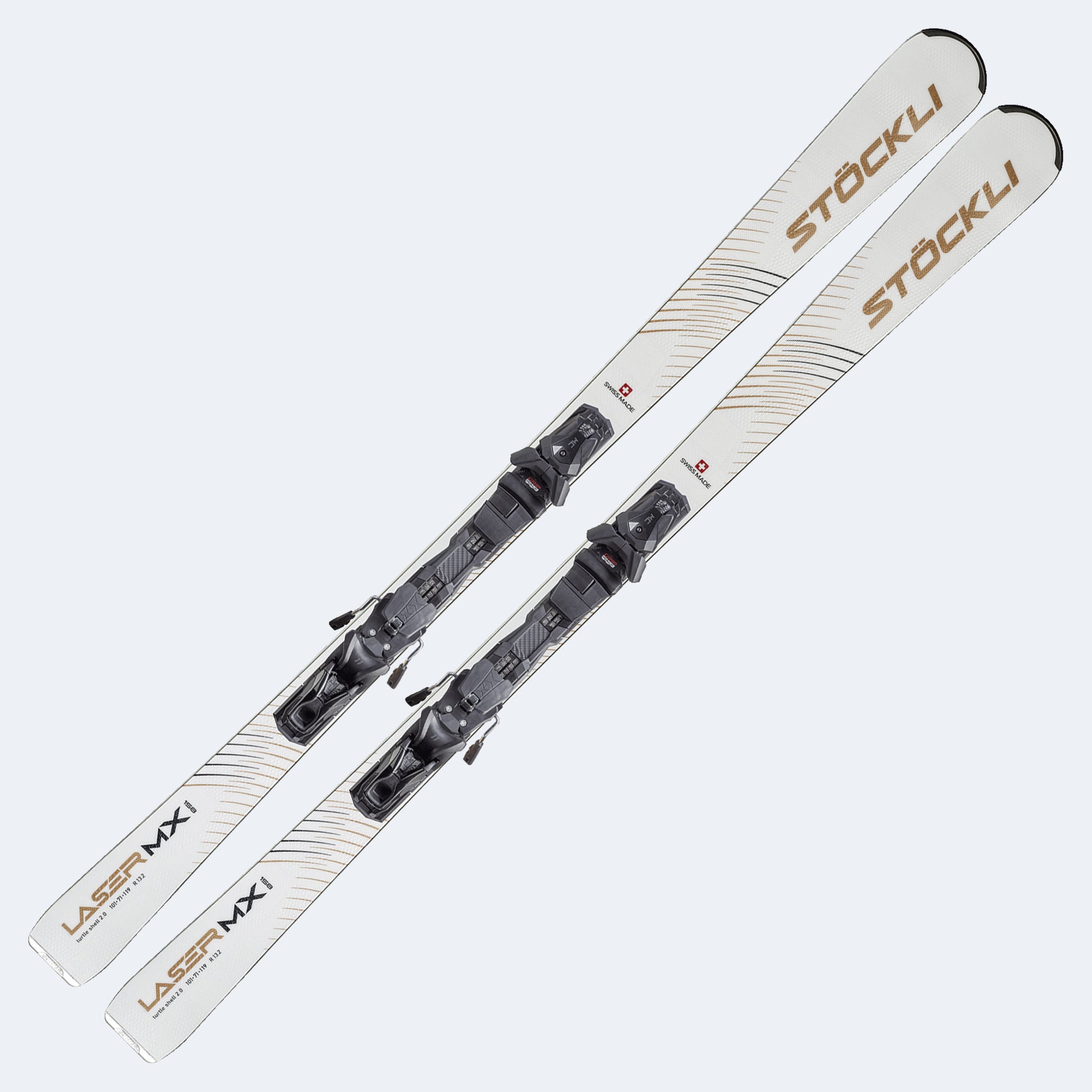 2026 Stockli Laser MX Demo Skis w/ MC 11 Bindings