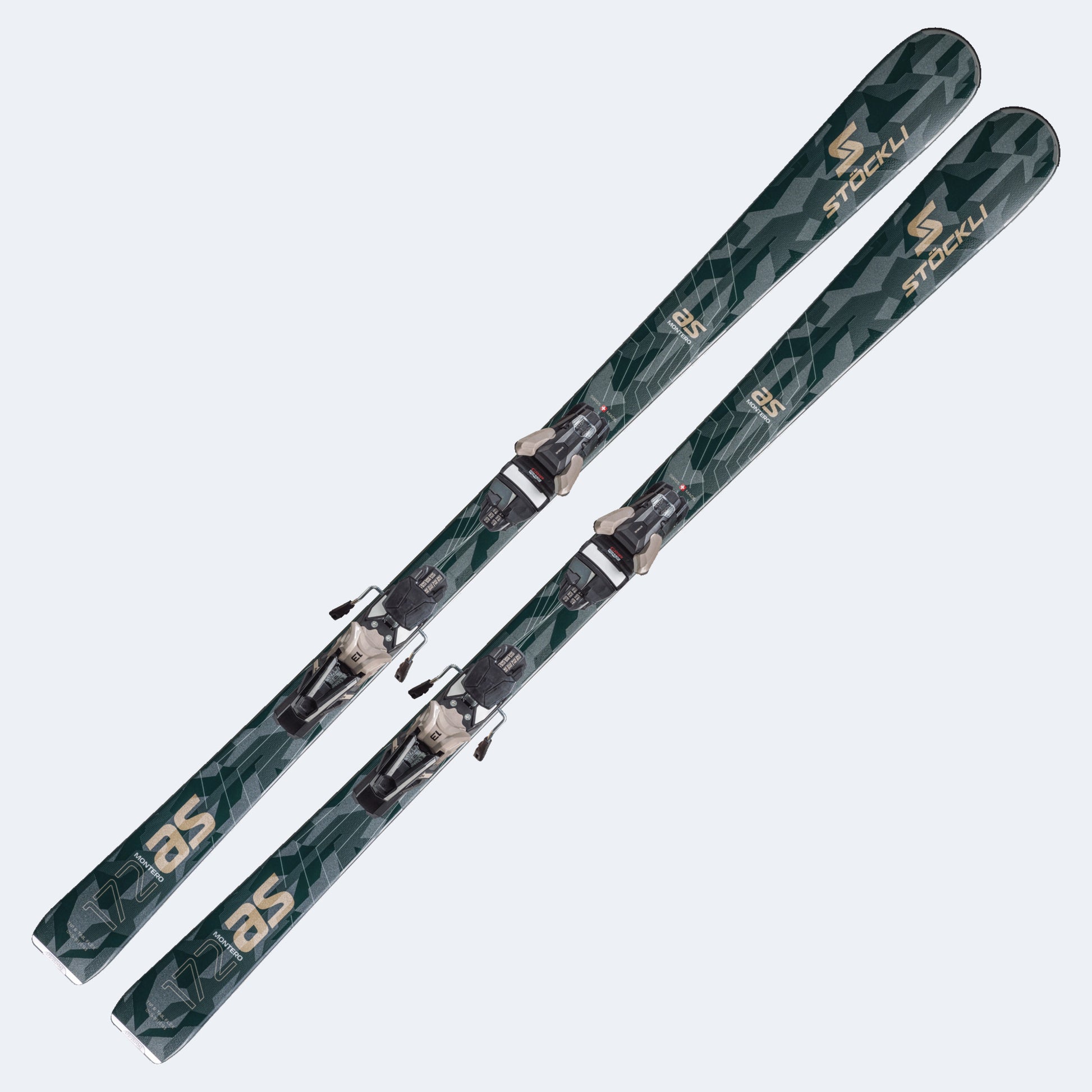 2026 Stockli Montero AS Skis W/ Strive 13D Bindings