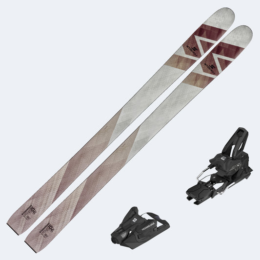 2026 Stockli Stormrider 102 Skis with Salomon Strive 14 GW Bindings