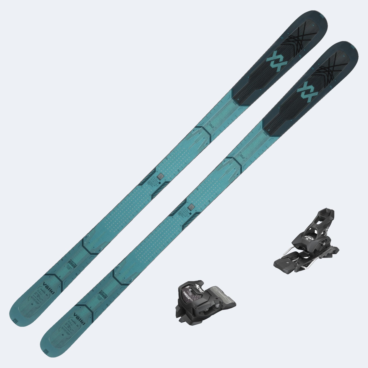 2026 Volkl Mantra 88 Skis with Tyrolia Attack 14 GW Bindings