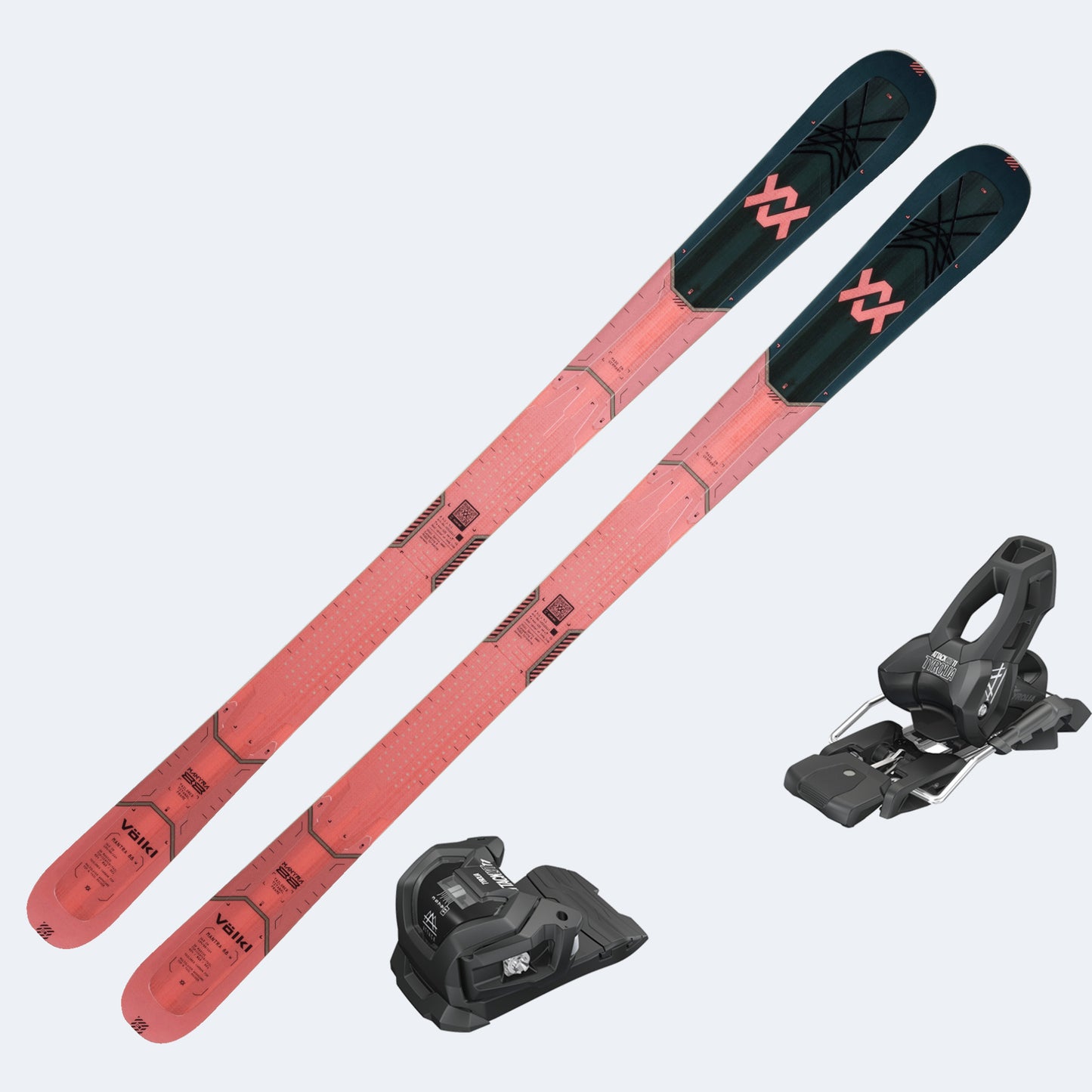 2026 Volkl Mantra 88 Women's Skis with Tyrolia Attack LYT 11 GW Bindings