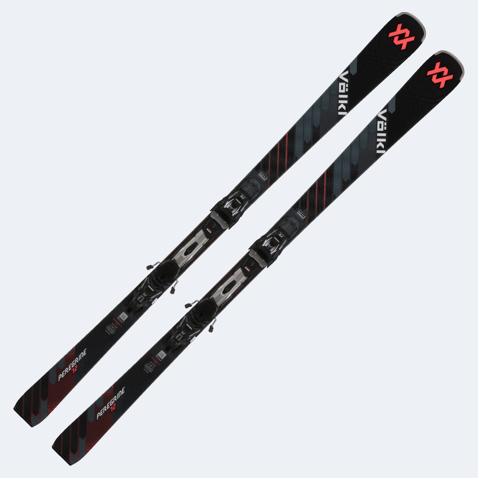 2026 Volkl Peregrine 72 Skis W/ R-Motion 12 GW Bindings