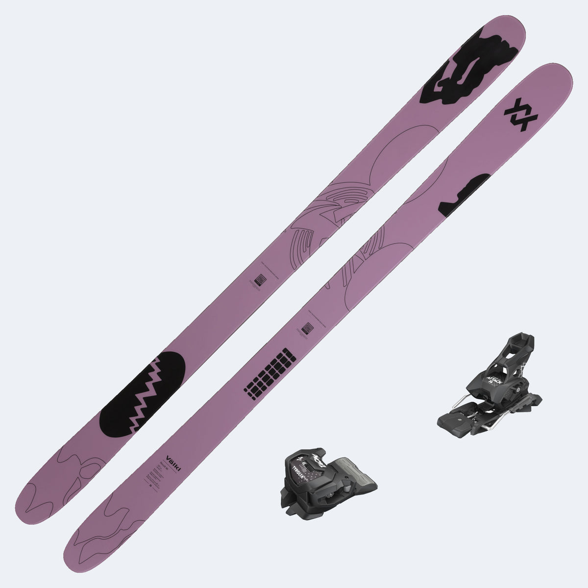 2026 Volkl Revolt 96 Skis with Tyrolia Attack 14 GW Bindings