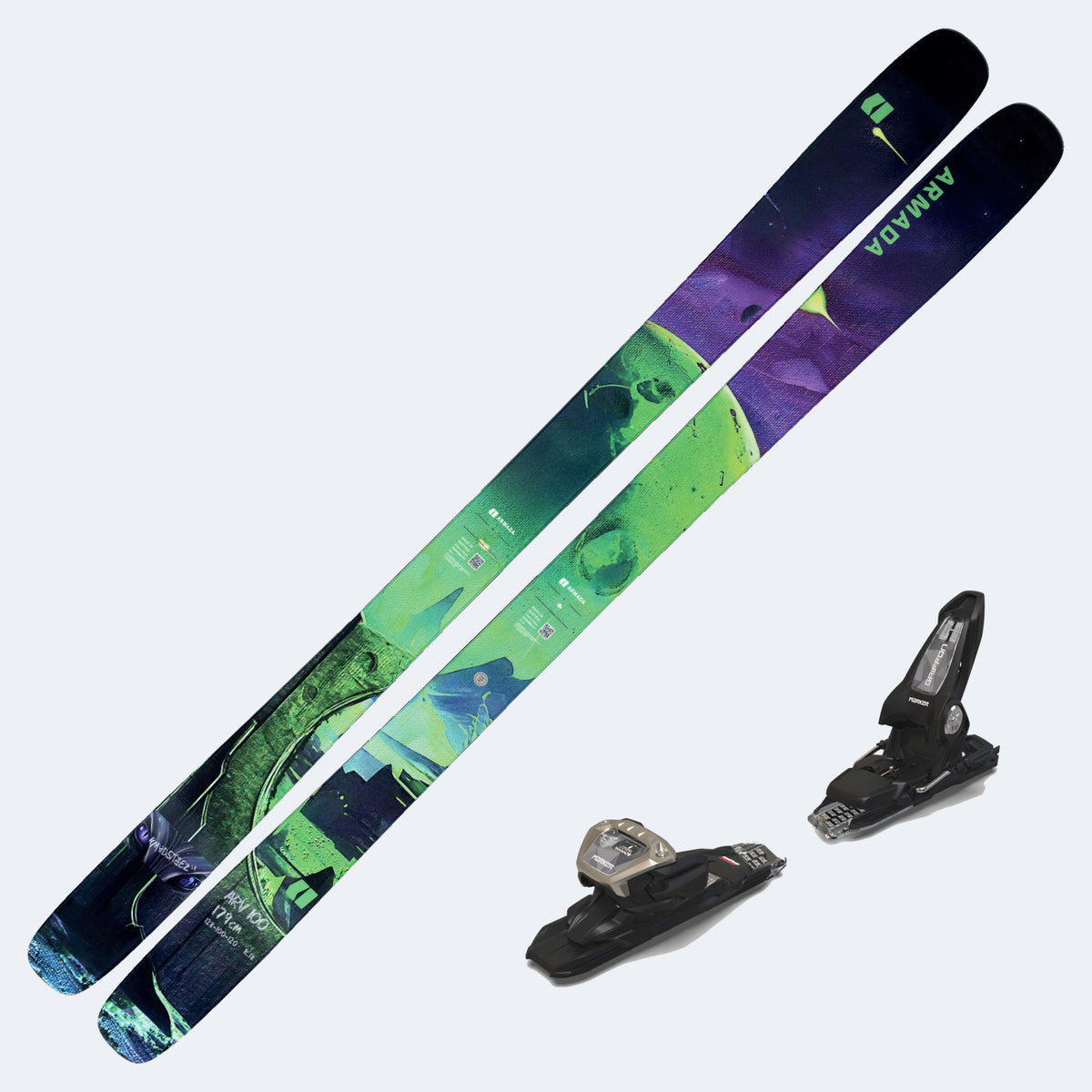 2027 Armada ARV 100 Skis with Marker Griffon 13D Demo Bindings