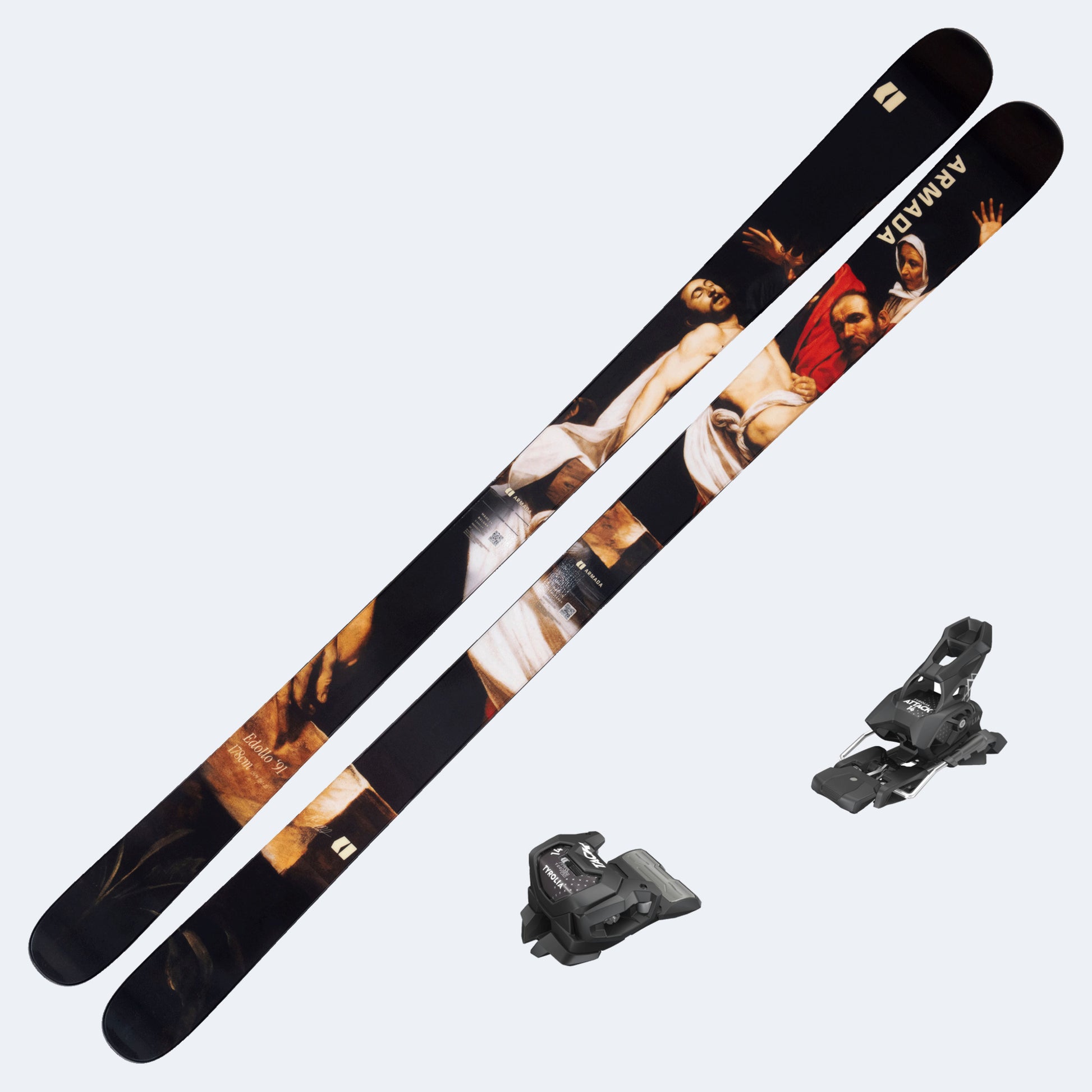 2027 Armada Edollo 91 Skis with Tyrolia Attack 14 GW Bindings