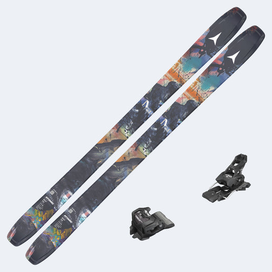 2027 Atomic Bent 100 Skis with Tyrolia Attack 14 GW Bindings