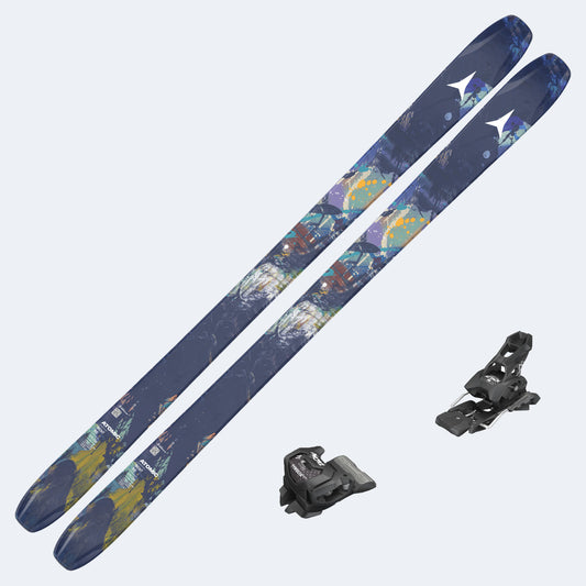 2027 Atomic Bent 90 Skis with Tyrolia Attack 14 GW Bindings