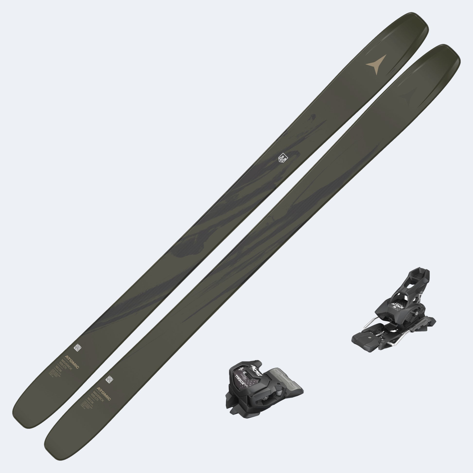 2027 Atomic Maverick 105 CTI Skis with Tyrolia Attack 14 GW Bindings