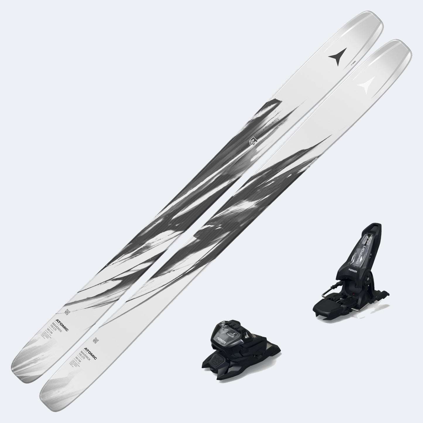 2027 Atomic Maverick 115 CTI Skis with Marker Griffon 13 ID Bindings